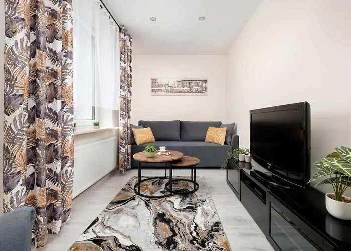 شقة Przytulny Z Biurkiem W Spokojnej Okolicy By Renters *