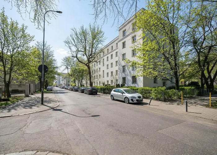 شقة Przytulny Z Biurkiem W Spokojnej Okolicy By Renters